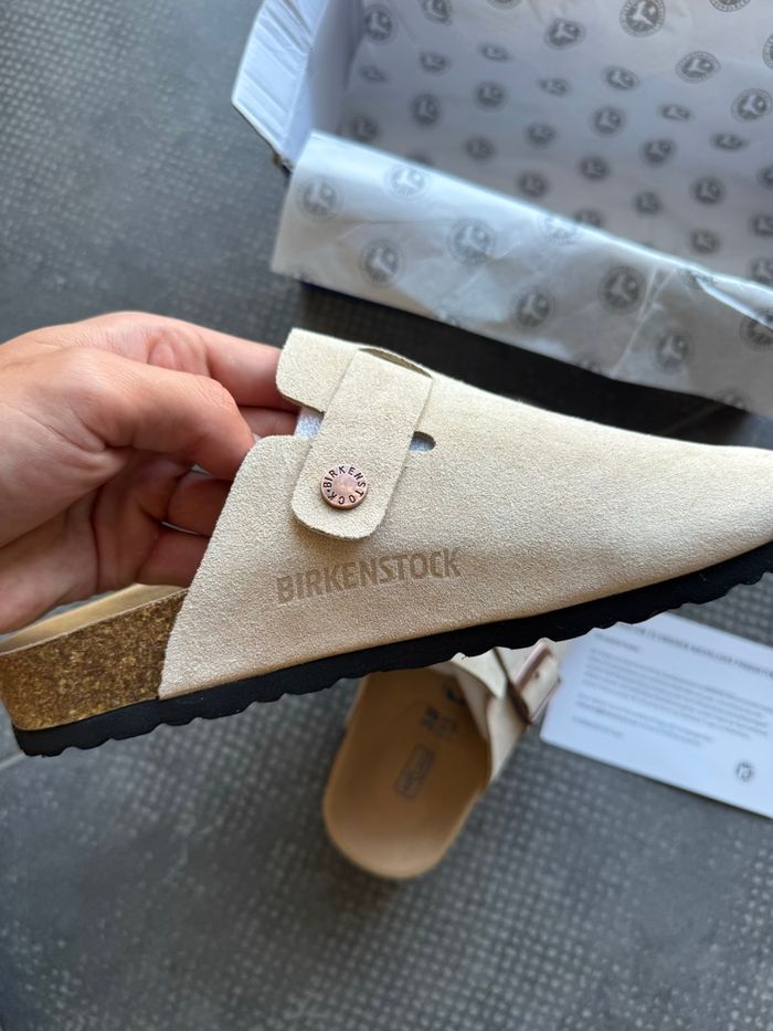 Birkenstock boston beige sable - photo numéro 3