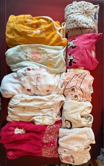 Lot 10 pyjama épais 9 mois