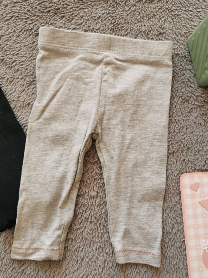 Lot de 3 leggings Orchestra 3 mois - photo numéro 3