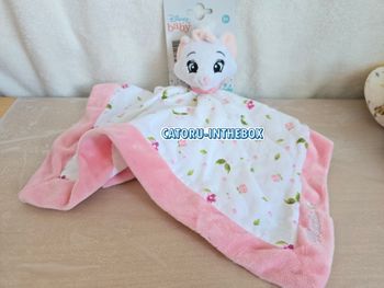 Doudou mouchoir plat / Comforter Disney Les Aristochats Marie The Aristocats