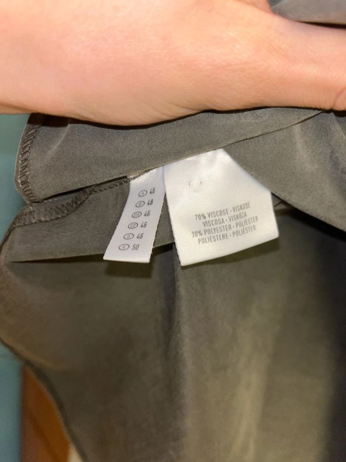 Chemise à manche courte kaki 46 - photo numéro 5
