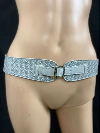 Ceinture élastique argenté 75cm