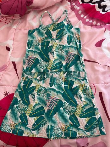 Robe jungle fleurs z kids 4 ans