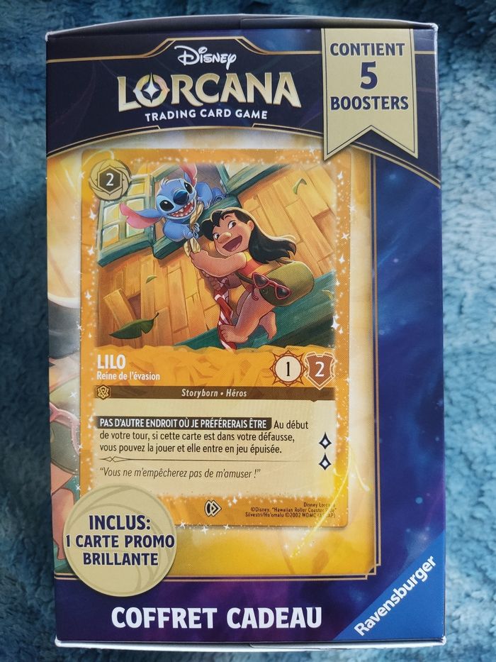 Coffret de cartes Disney Lorcana Lilo et Stitch - photo numéro 2