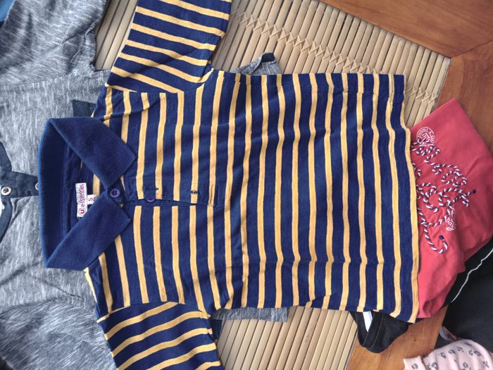 Lot de 5 t-shirts à manches longues 5 ans - photo numéro 4