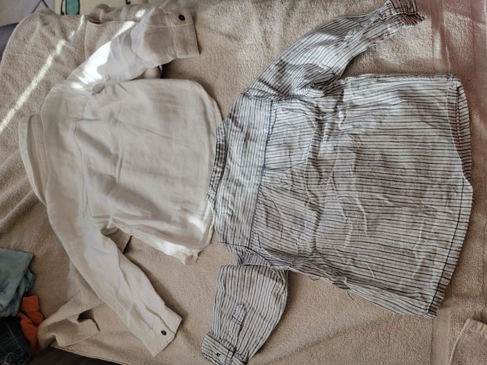 Lot de 5 tee-shirts manches longues 18 mois garcon - photo numéro 2