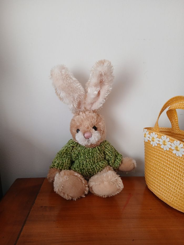 Peluche-doudou Lapinou * 30cm *Victor & co - photo numéro 8