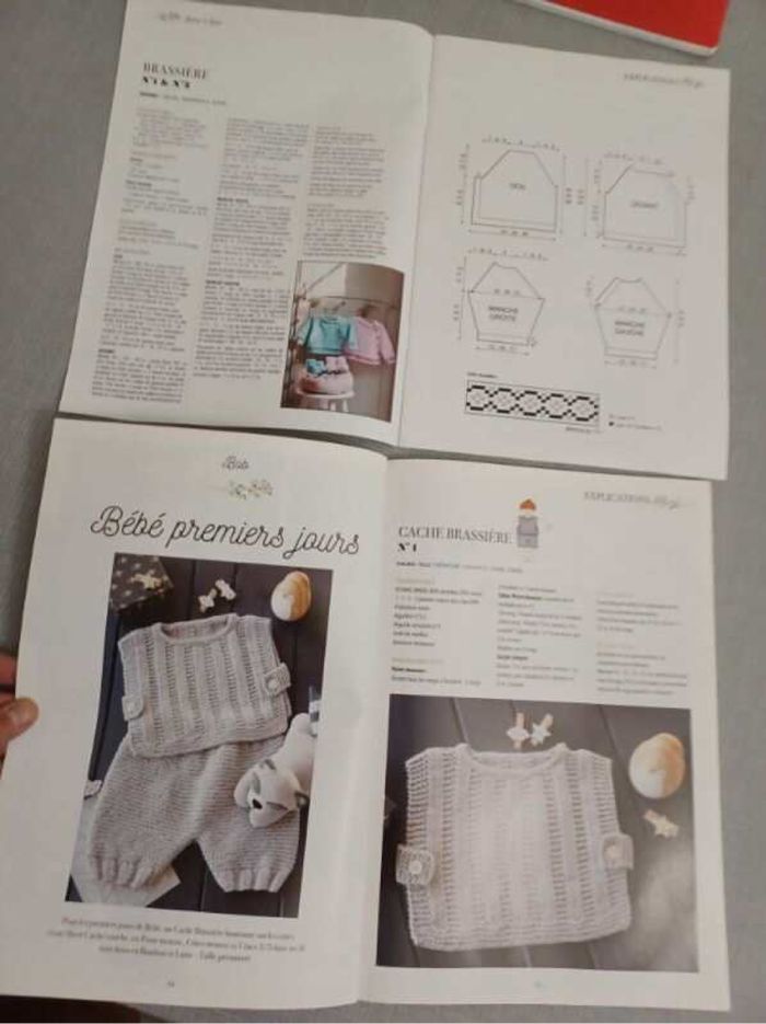 Lot livres sur le tricot le crochet - photo numéro 9