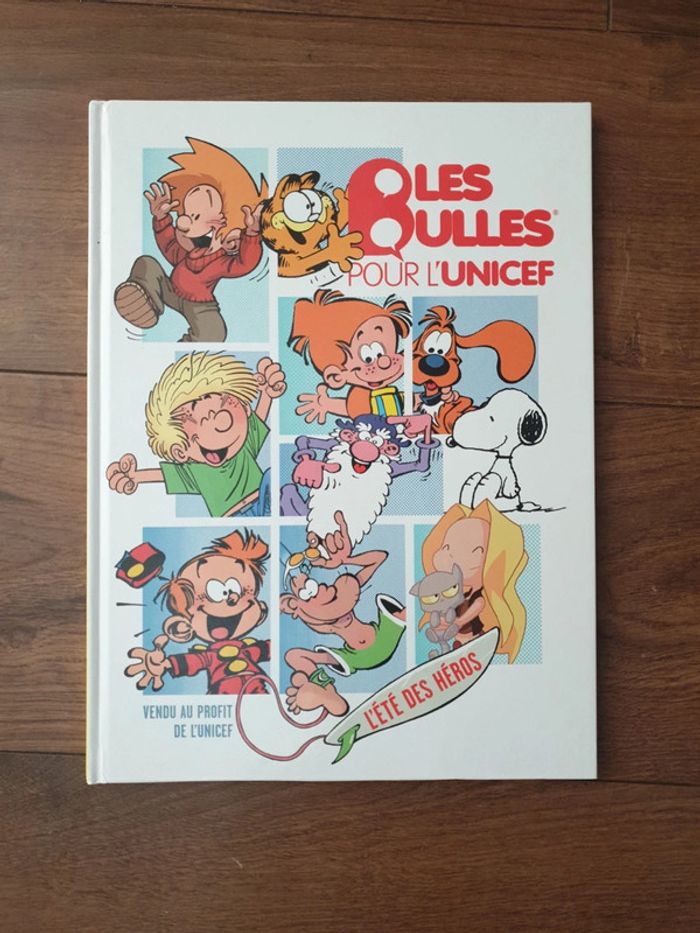 Bande dessinée Les bulles pour l'unicef