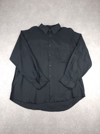 Chemise noire vintage Spirit River taille L fluide neuve
