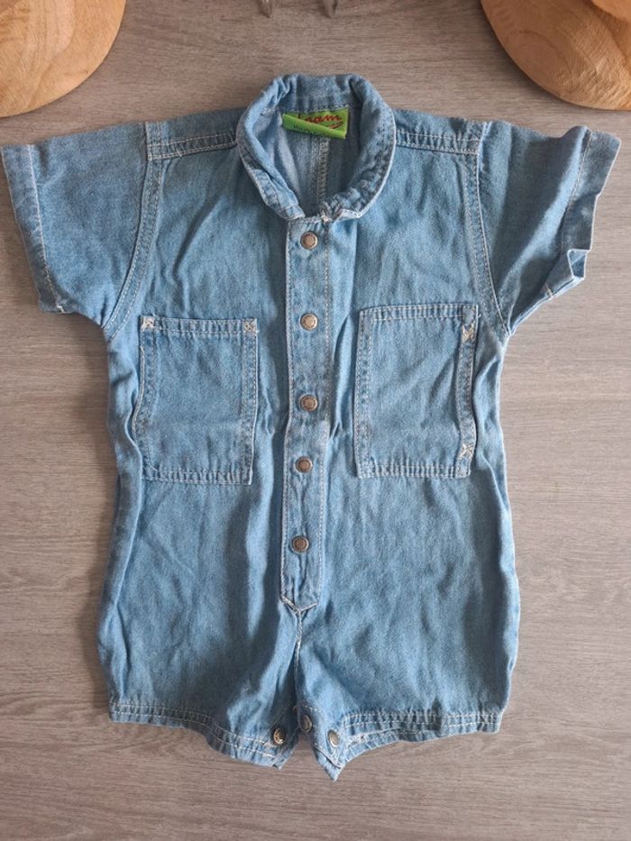 Combishort barboteuse 3 mois - photo numéro 2