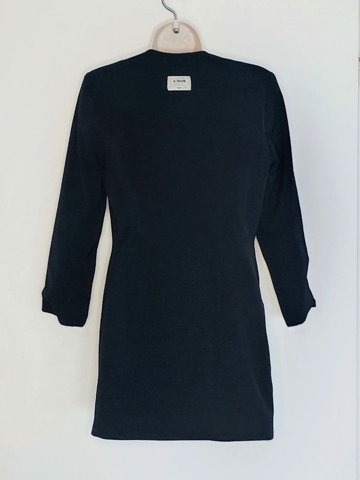 Veste tailleur chic blazer noir 🇨🇵 JC Trigon  - 34/ XS à 36/S - photo numéro 9