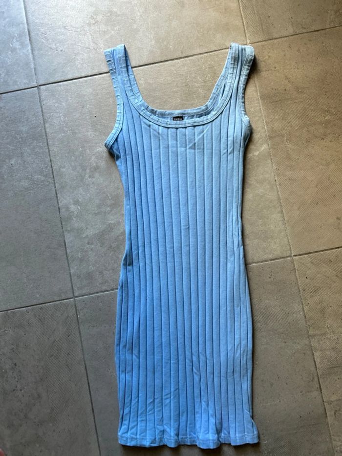 Robe été bleu xs