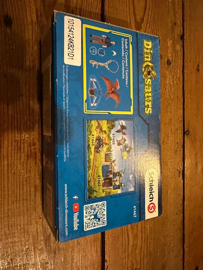 NEUF Schleich figurines dinosaures ptéranodon ptérodactyle jetpack personnage volant - photo numéro 3