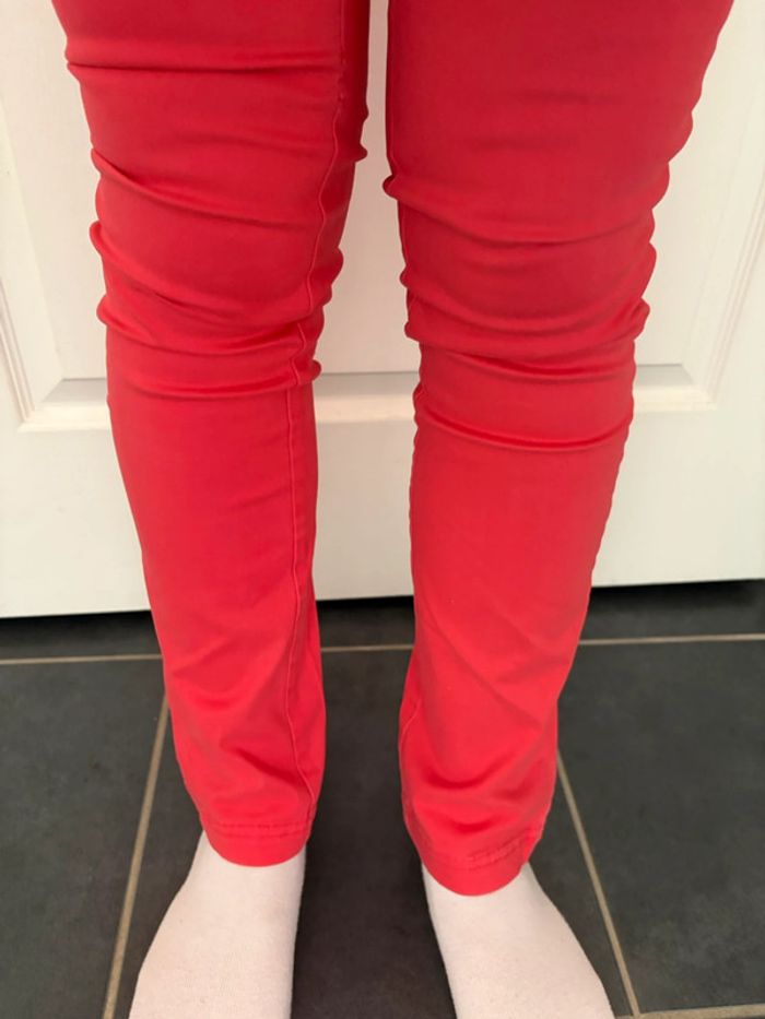 Ensemble (blouse Cache Cache + pantalon taille basse K Woman) taille M très bon état - photo numéro 9