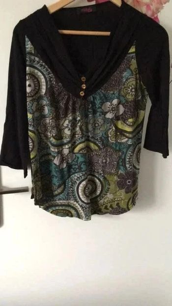 Top manches 3/4 Multiples