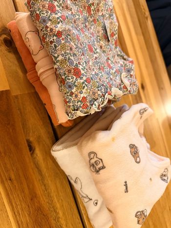 Lot pyjamas bébé fille 3 mois