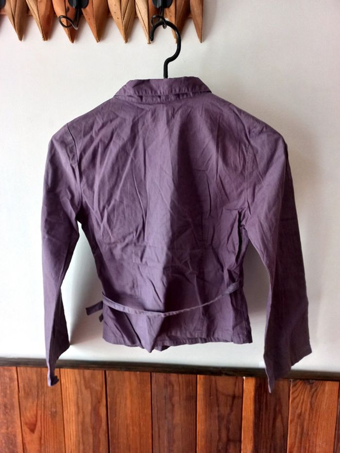 Chemise violette - photo numéro 2