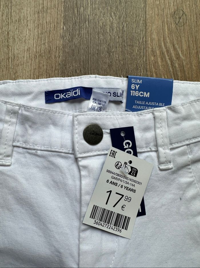 - Chino Okaidi - 6 ans - Neuf avec étiquette - photo numéro 3