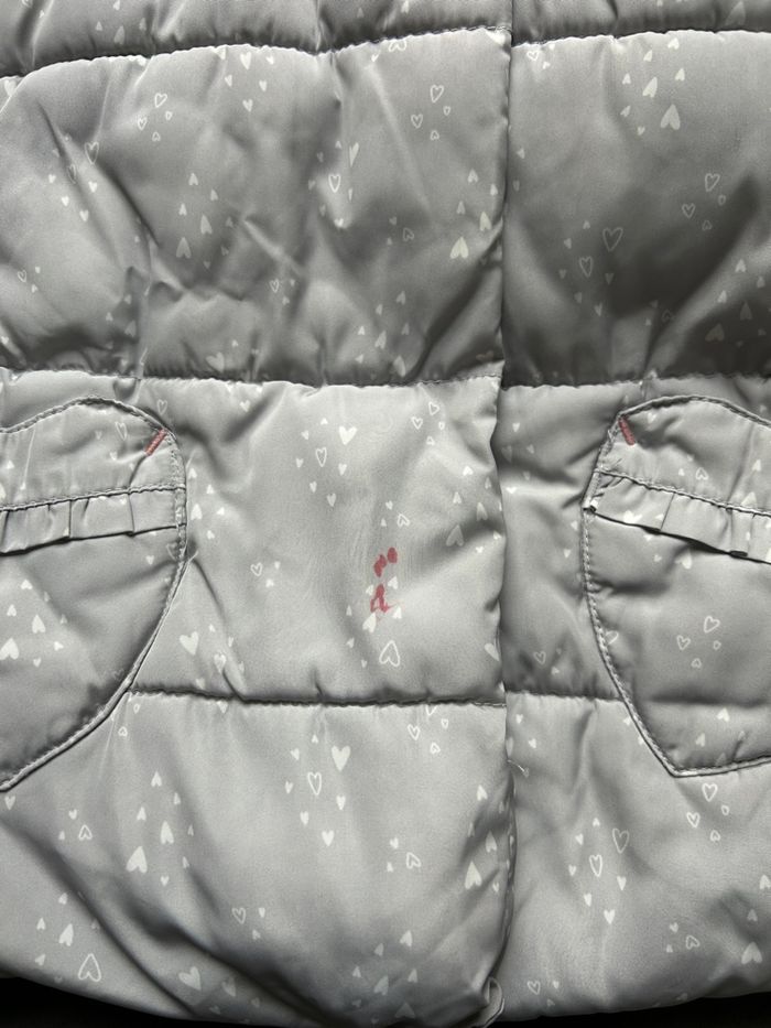 Doudoune doublée polaire cœurs bébé fille c&a - photo numéro 9