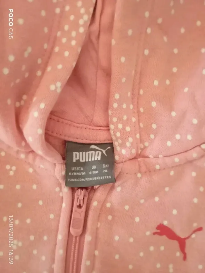 Survêtement Puma avec legging 6/9 mois - photo numéro 7
