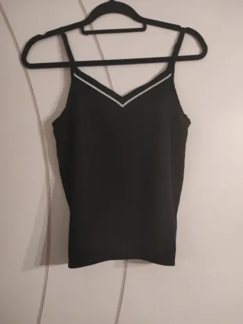 Débardeur noir Kiabi 12ans