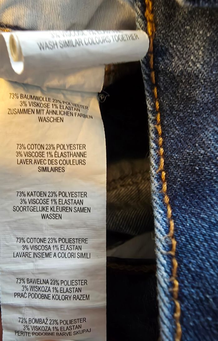 Jeans bleu foncé 40 - photo numéro 10