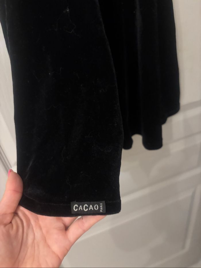 Robe en velours cacao S - photo numéro 5