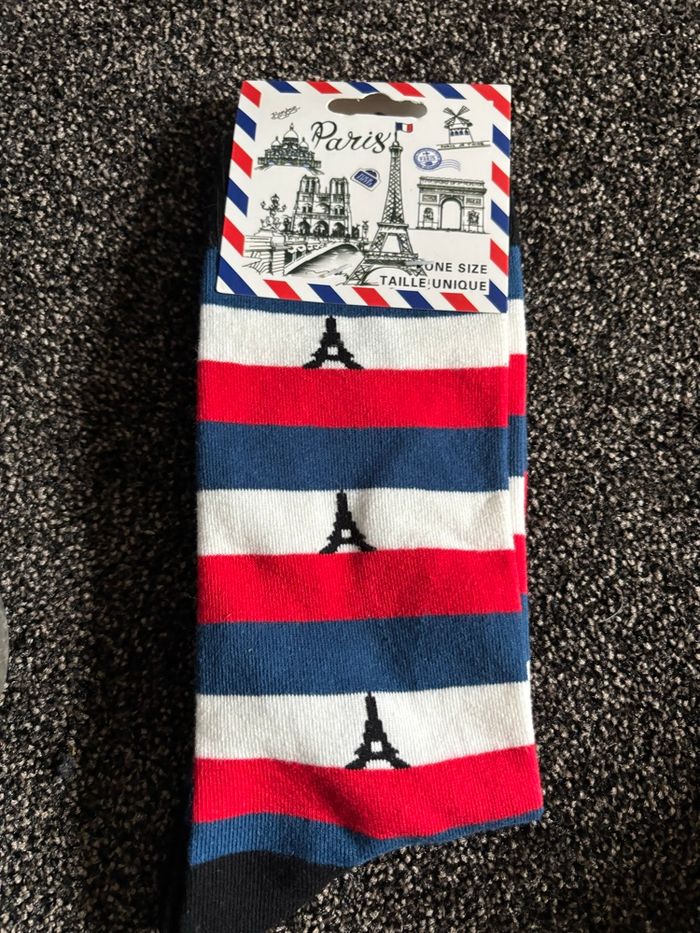 Chaussette Tour Eiffel