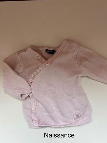 Gilet naissance