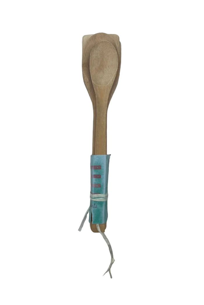 Ensemble ustensiles en bois cuisine 4 pièces Kitchen Tools - photo numéro 3