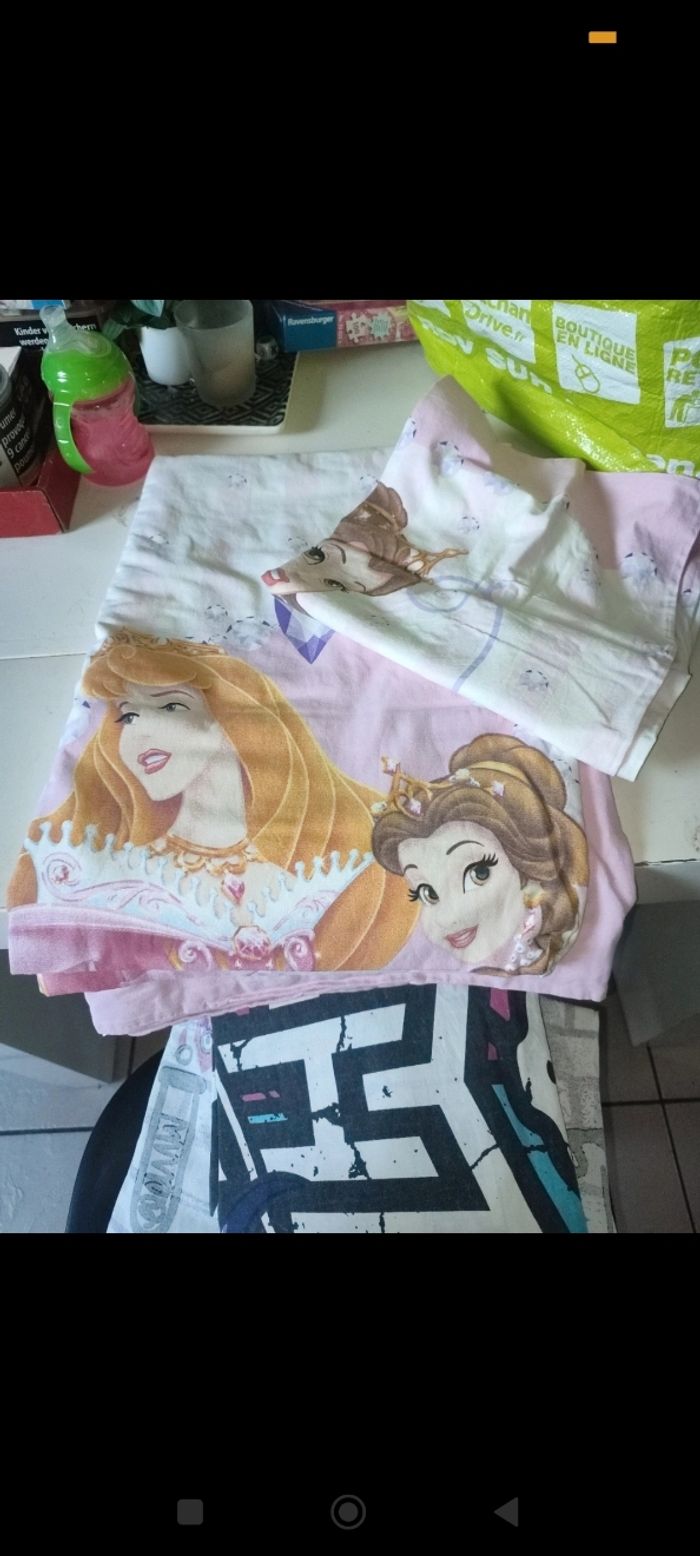 Parure de lit 1 personne princesse