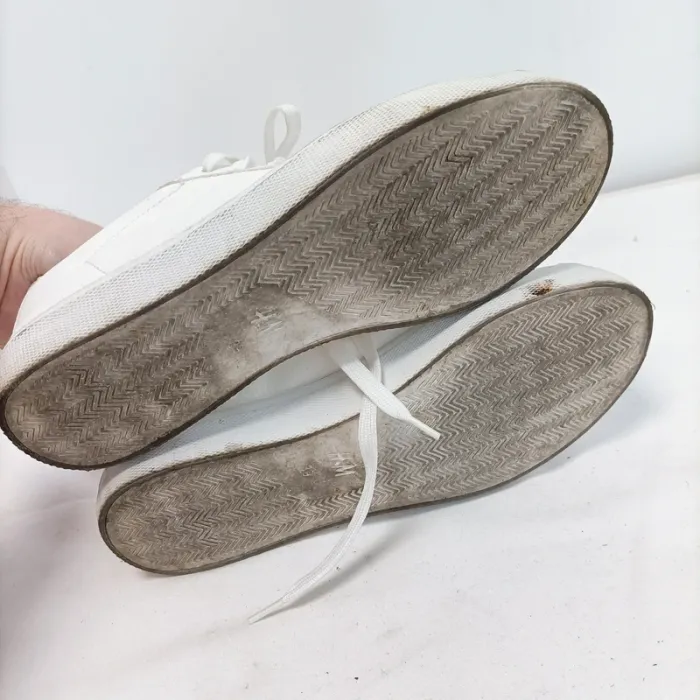 Baskets blanches H&M taille 39 C039 - photo numéro 5