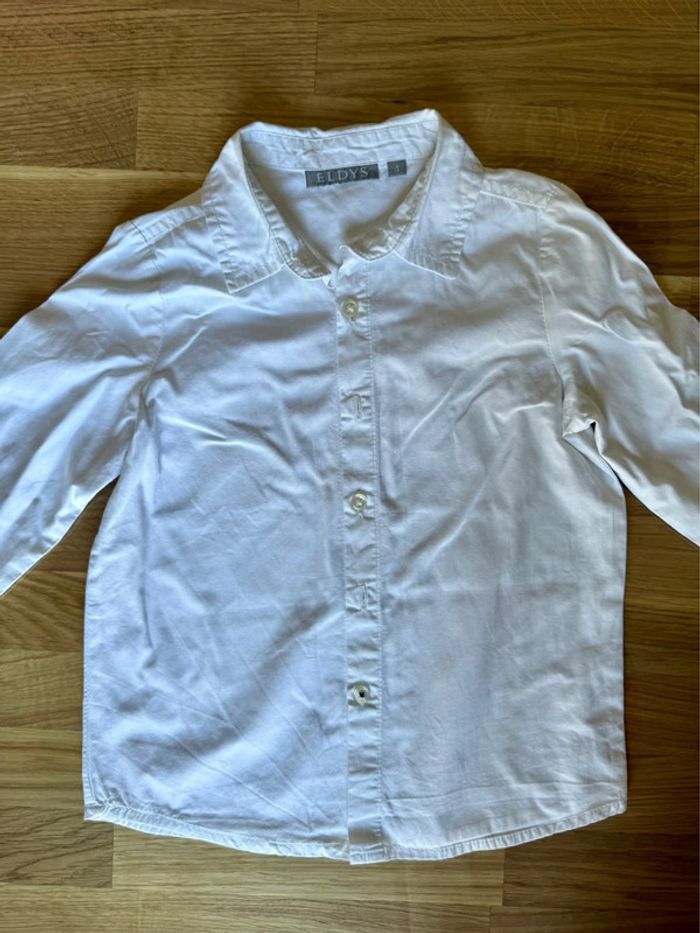 Chemise blanche ML 4 ans - photo numéro 2