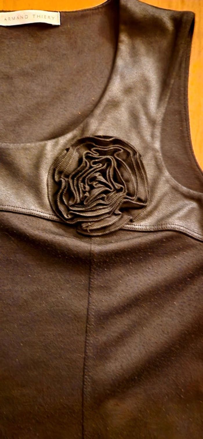 Robe noire sans manche Armand Thierry - photo numéro 2