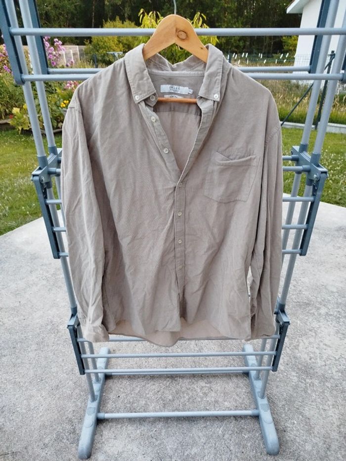 Chemise manches longues homme