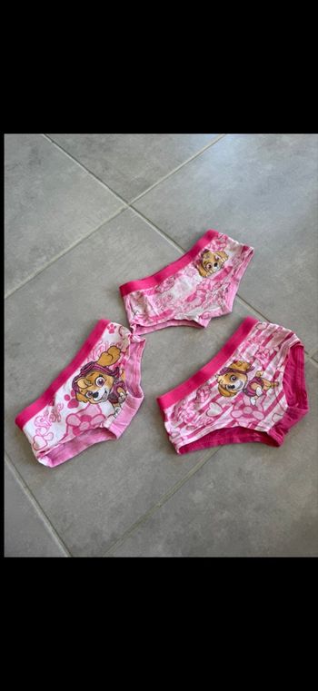 Lot de 3 culottes Stella taille 6 ans