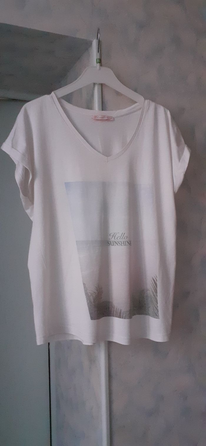 Tee-shirt femme taille M - photo numéro 1