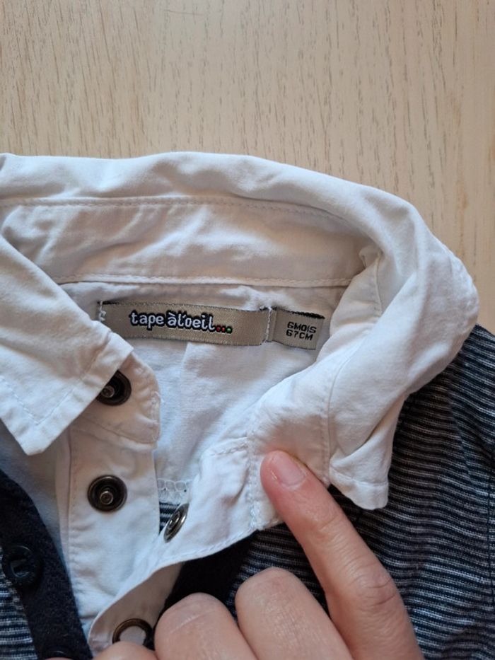Ensemble salopette et polo - photo numéro 3