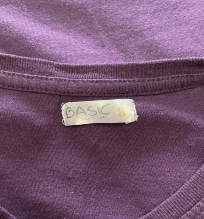 Tee-shirt violet - photo numéro 4