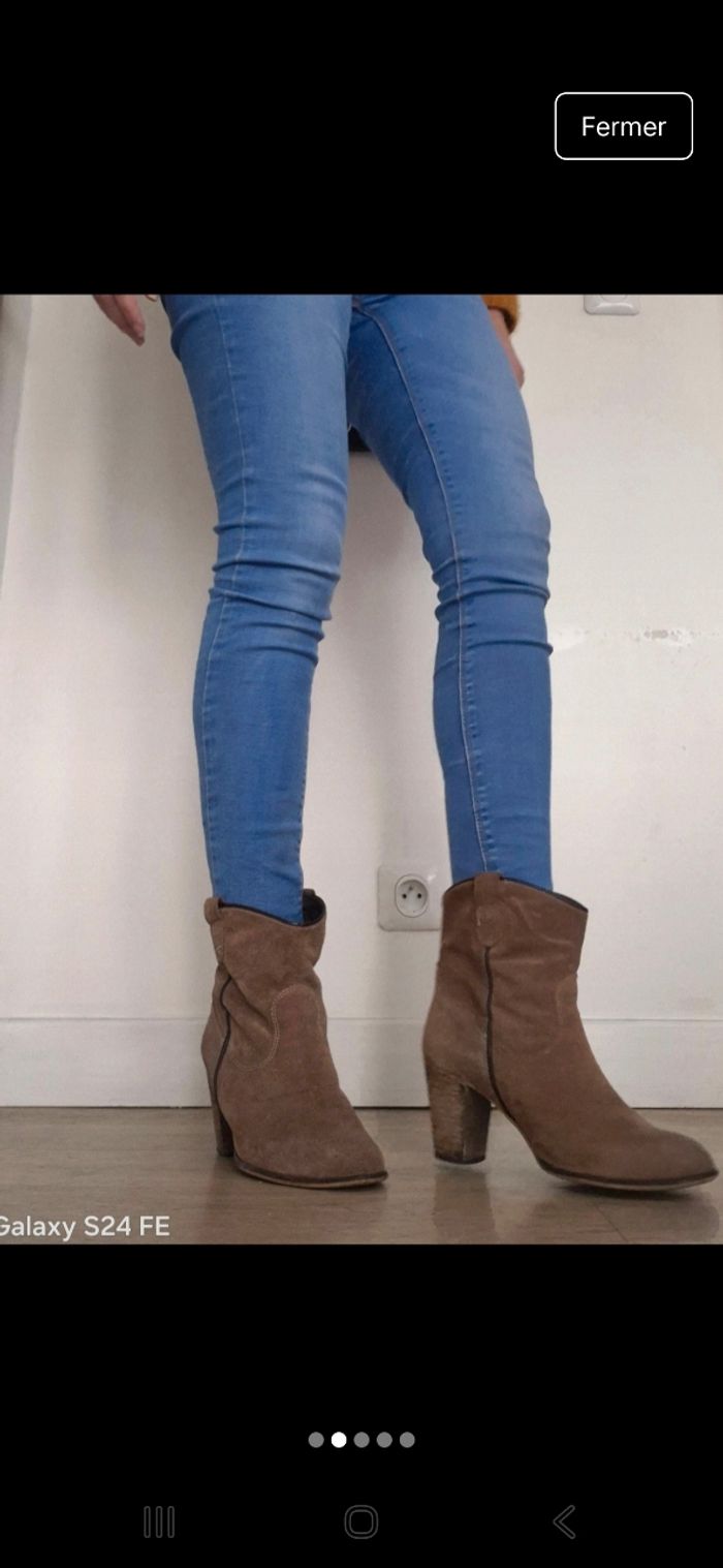 Boots bottines 40 - photo numéro 3