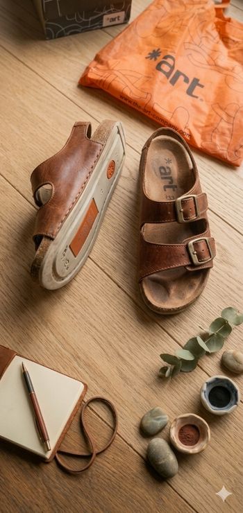 Sandales cuir garçon Art- 33 TT BE