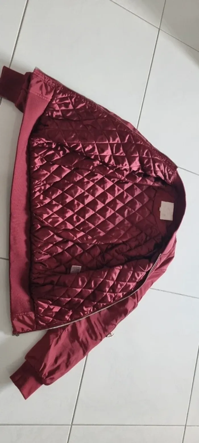 Bombers Bordeaux Vera et Lucy Taille M - photo numéro 3