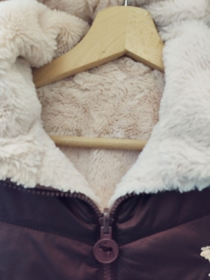 Doudoune réversible bordeaux - photo numéro 3