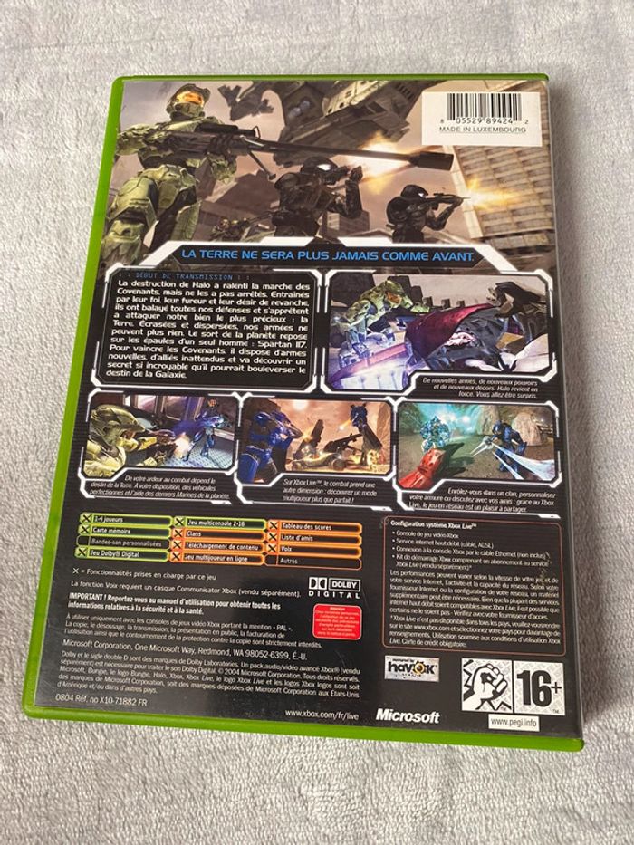 Jeu vidéo xbox halo 2 - photo numéro 2