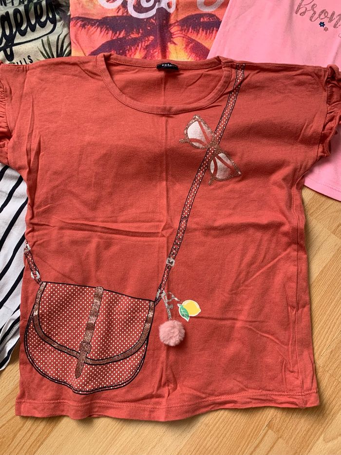 Lot 5 te shirt 6-8 ans - photo numéro 2