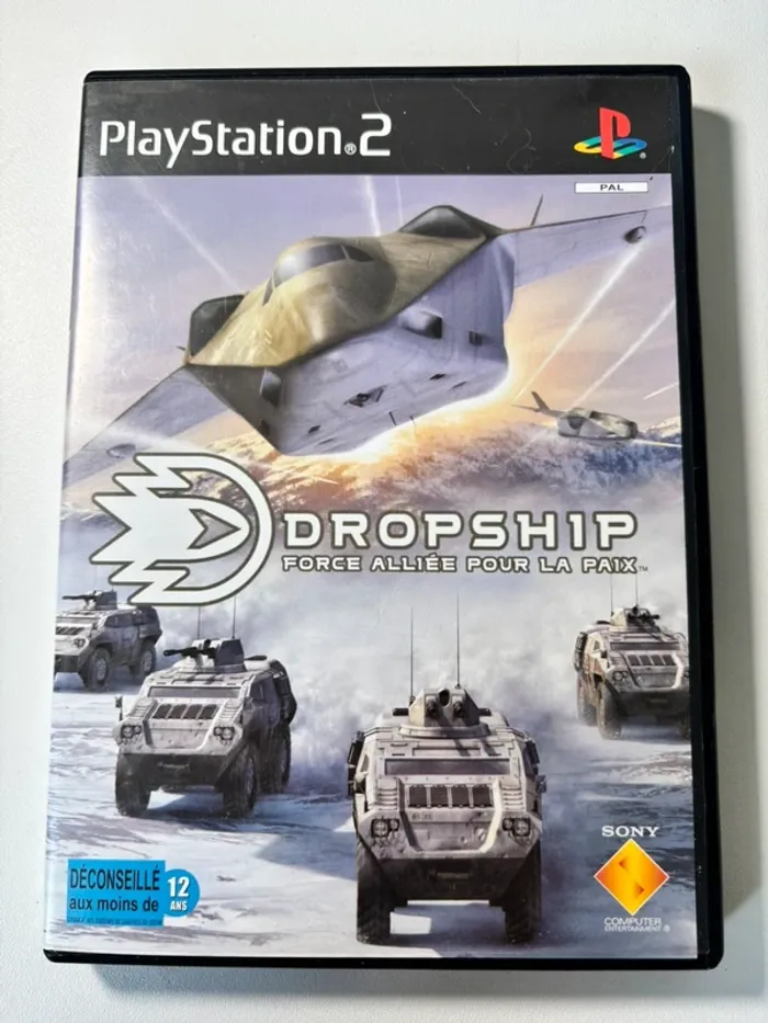 Jeux Sony PlayStation 2 dropship force alliée pour la paix complet