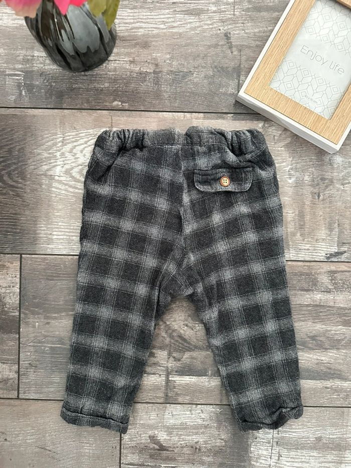 Pantalon chaud • Gris • Kiabi • 12 mois • hiver - photo numéro 3