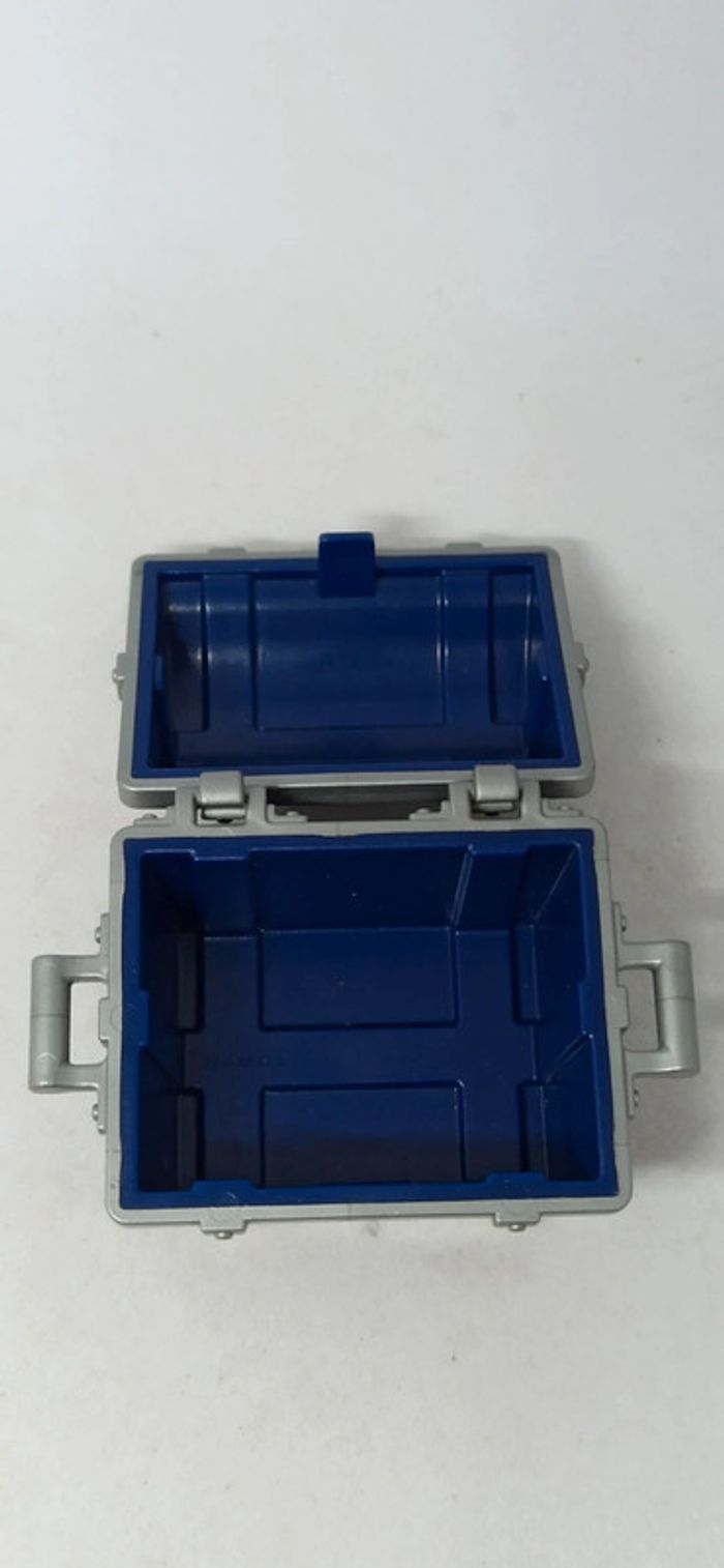 Coffre bleu et gris playmobil - photo numéro 6