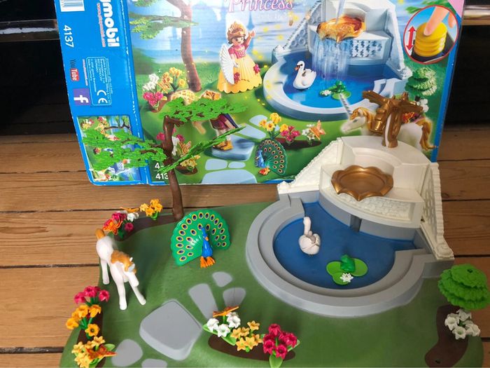 Playmobil fontaine à eau - photo numéro 3
